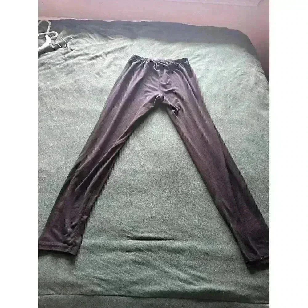 Basic black legging size large soft stretch classic capsule wardrobe staple item - Picture 9 of 9